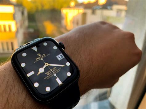 tarcze apple watch rolex